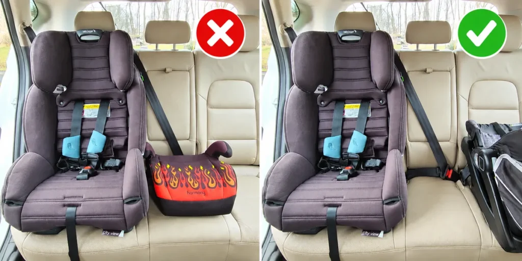 Guide to fitting 3 across car seats in one row