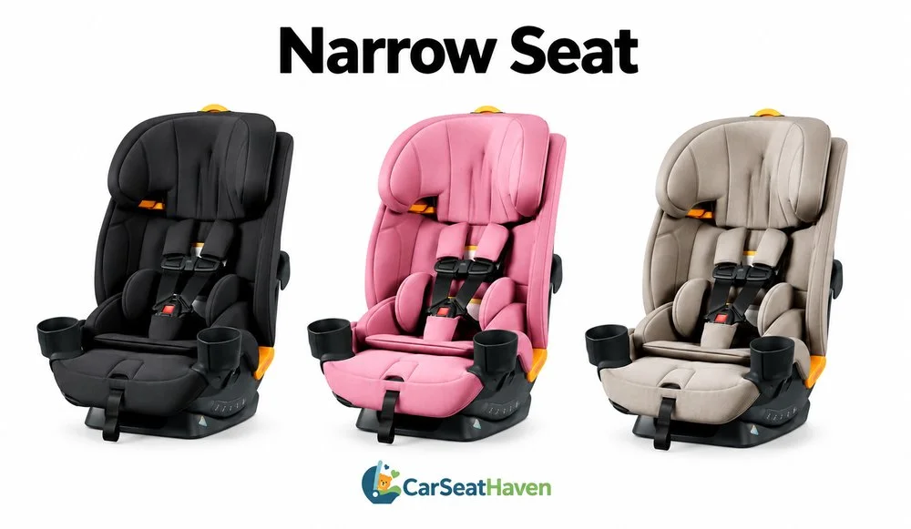 Narrow Car Seats to Fit 3 in a Row
