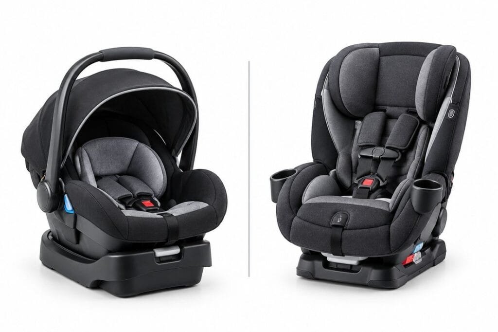 Infant Seat vs Convertible