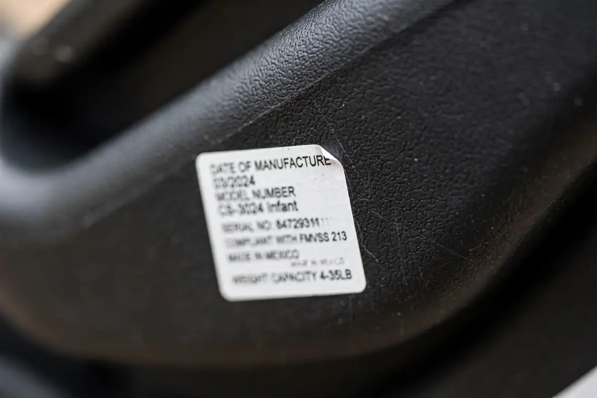 Where to Find Your Car Seat Expiration Date